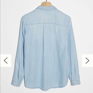 Cloth & stone Chambray Buttondown